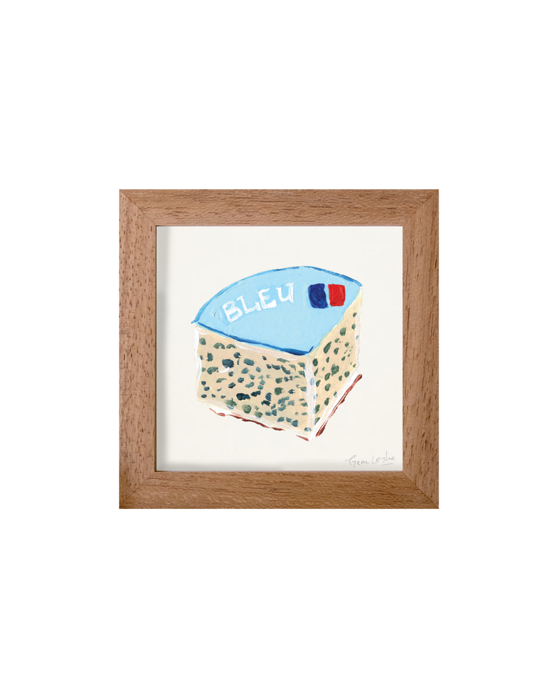Blue Cheese - French Mini Print