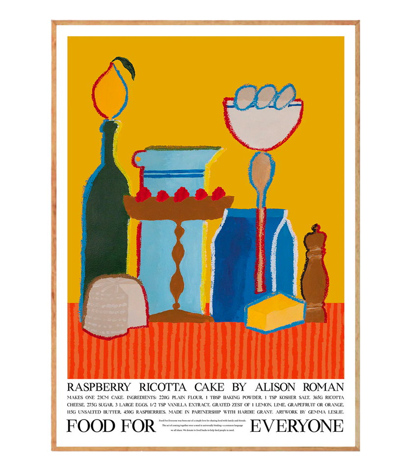 Raspberry Ricotta Cake – Food For Everyone