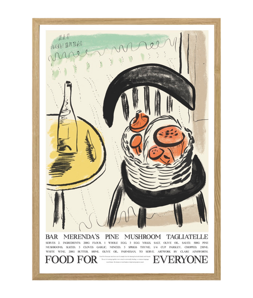 Bar Merenda's Pine Mushroom Tagliatelle