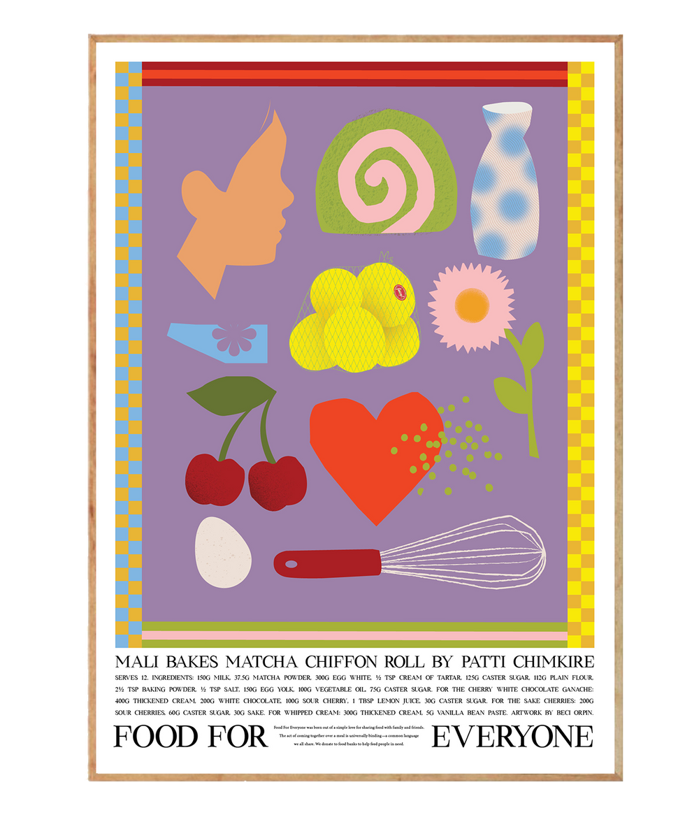 Mali Bakes’ Matcha Chiffon Roll