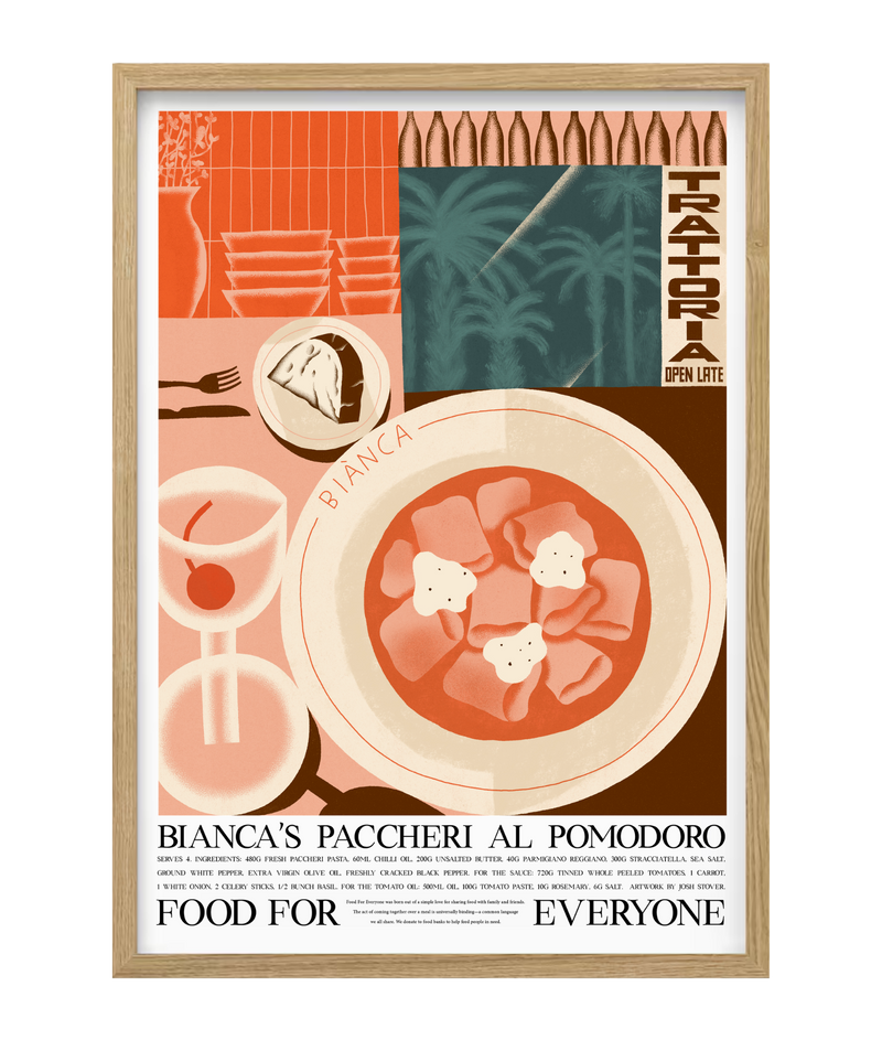 Bianca's Paccheri Al Pomodoro