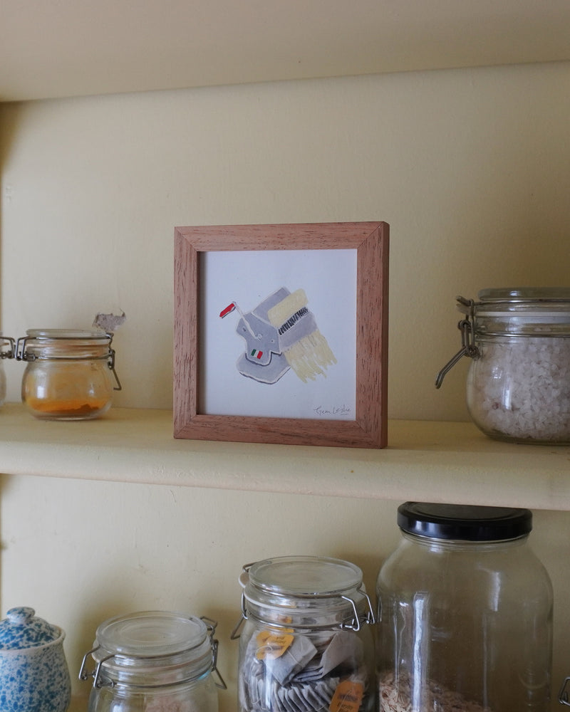 Pasta Machine - Italian Mini Print (framed)