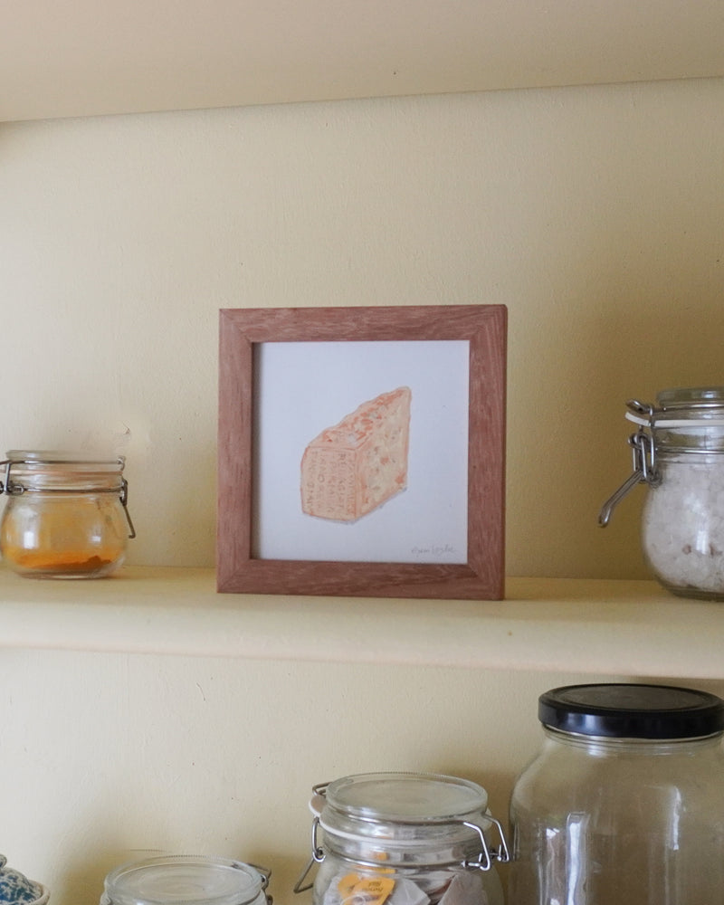Parmigiano Reggiano - Italian Mini Print (framed)
