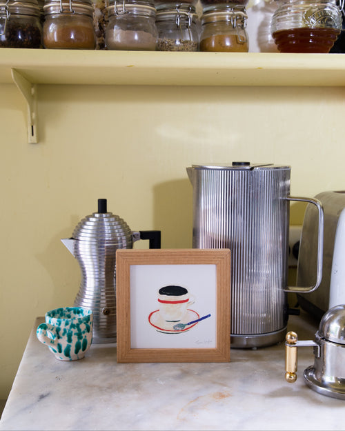 Espresso - Italian Mini Print (framed)