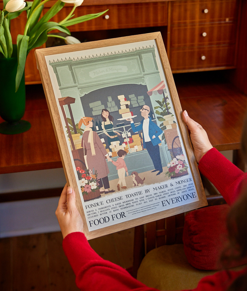 Fondue Cheese Toastie