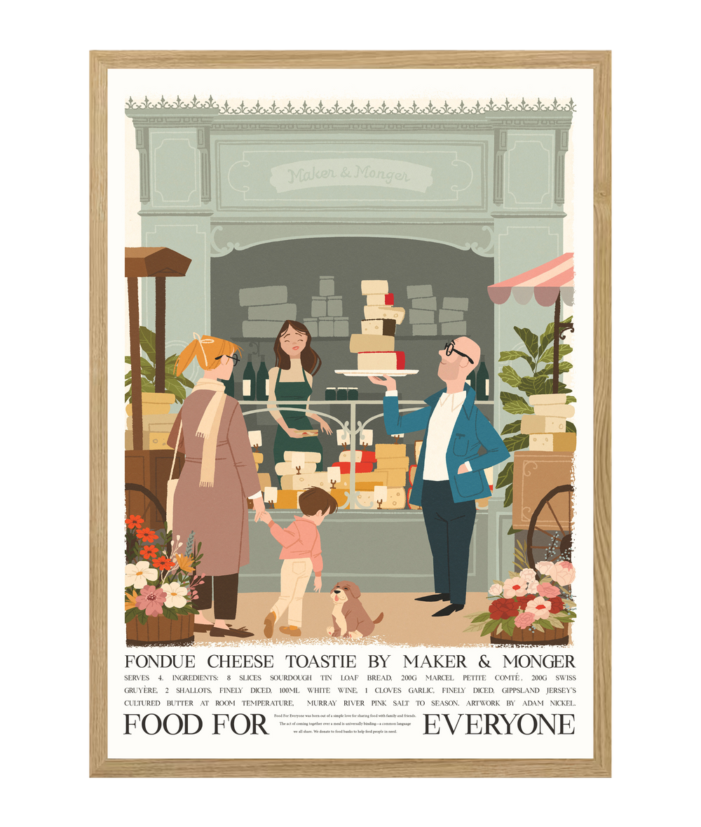 Fondue Cheese Toastie