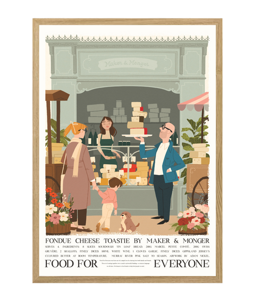 Fondue Cheese Toastie