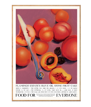Flamingo Estate's Olive Oil Stone Fruit Cake