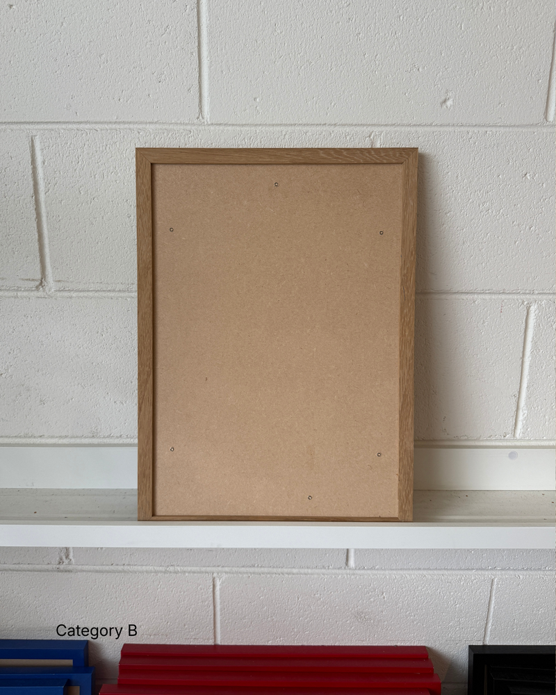 A3 - SECONDS Teak Frame