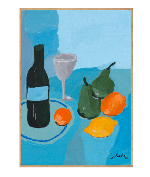 Lunch Still Life - Pears