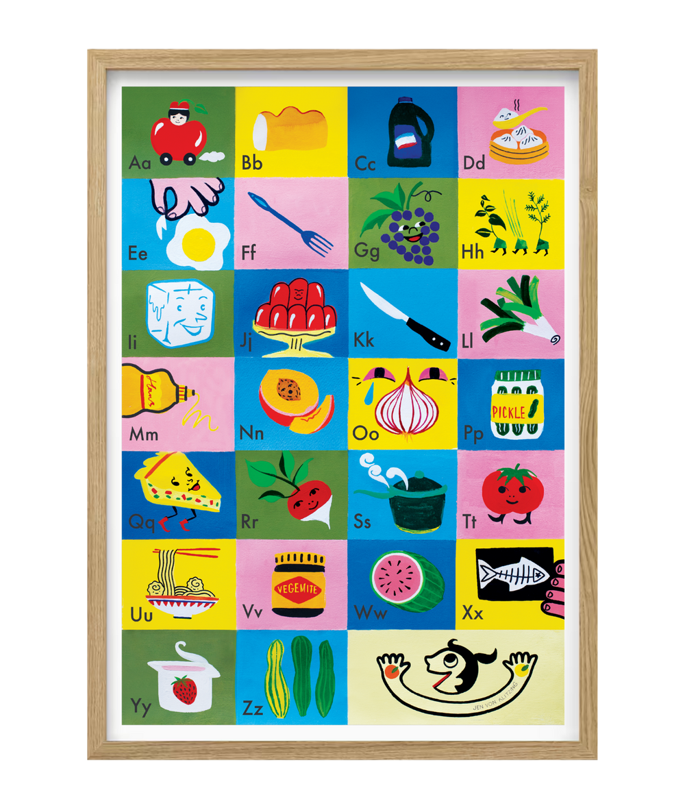 The Edible Alphabet