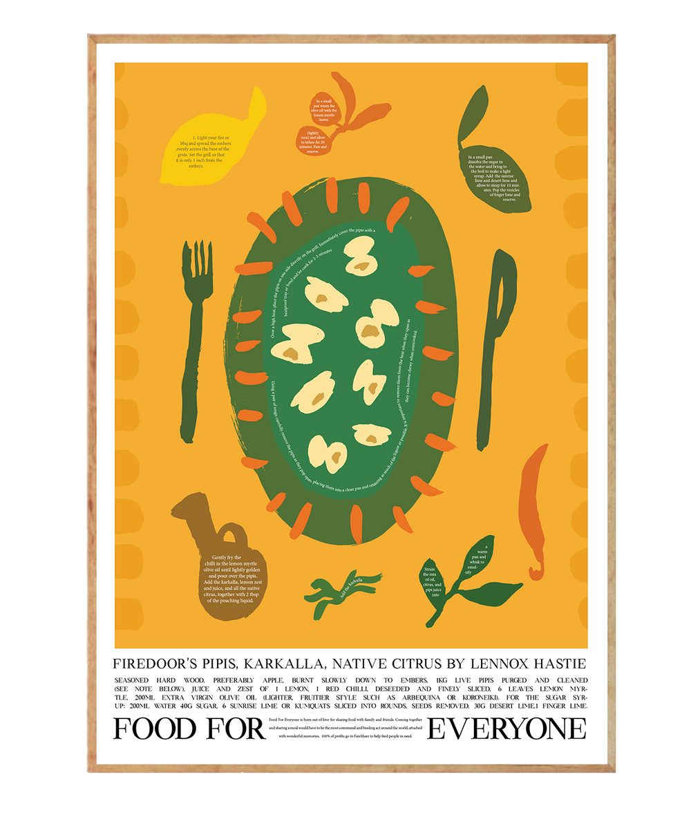 Firedoor’s Pipis, Karkalla, Native Citrus