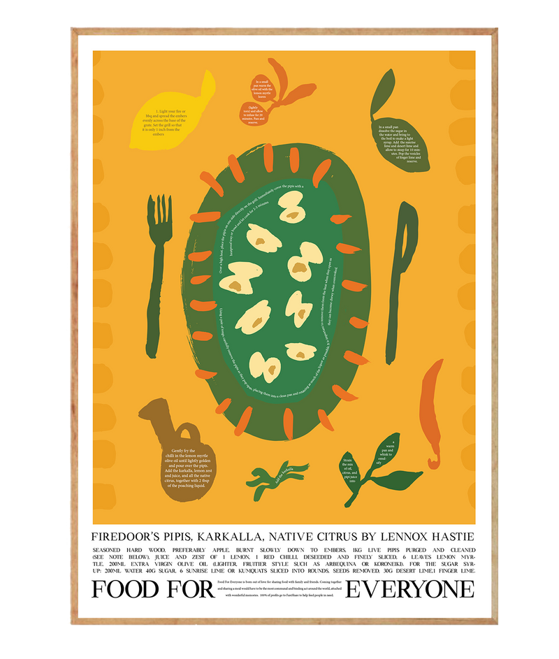 Firedoor’s Pipis, Karkalla, Native Citrus