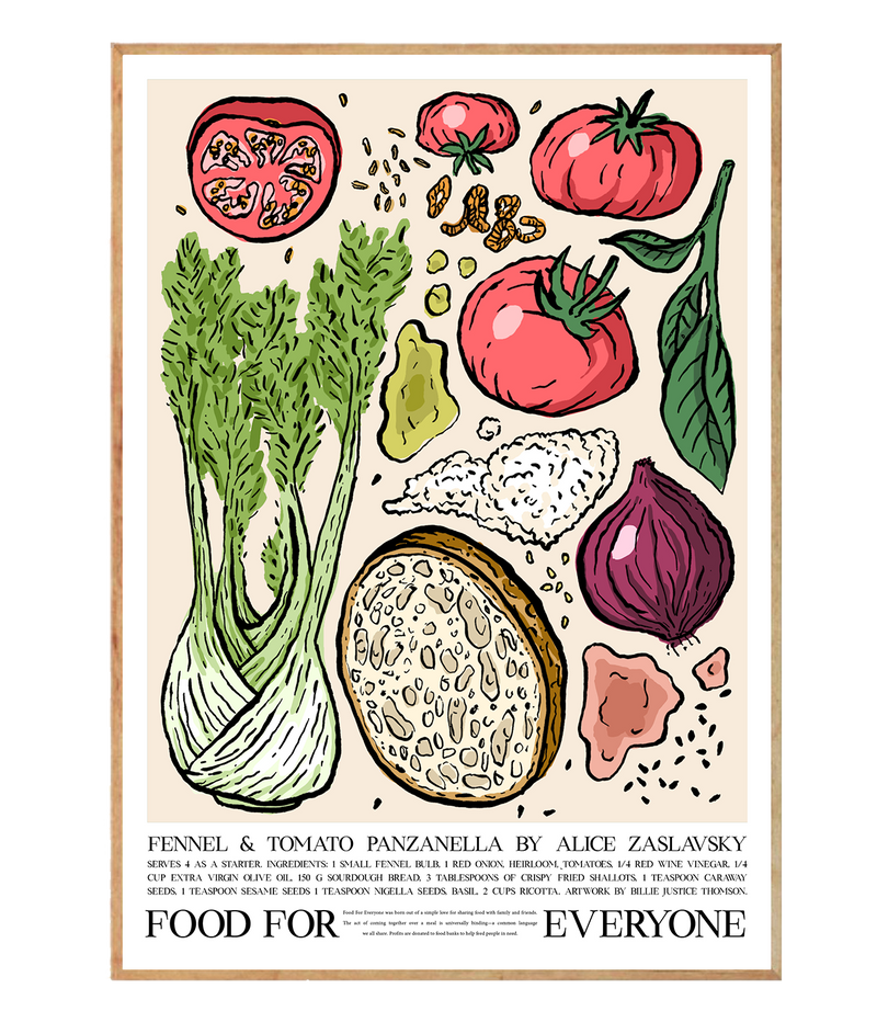 Fennel and Tomato Panzanella